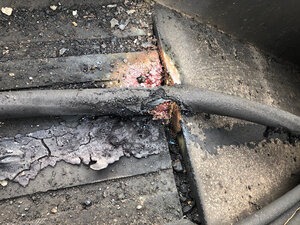 Typischer Kabelschaden