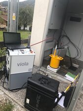 Ausrüstung für die Kabelfehlerortung Ausrüstung für die Kabelfehlerortung